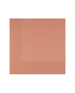 Servilletas 33 x 33cm Rosa Oro 3Ply Fsc