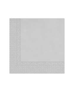 Servilletas 33 x 33cm Plata 3Ply Fsc