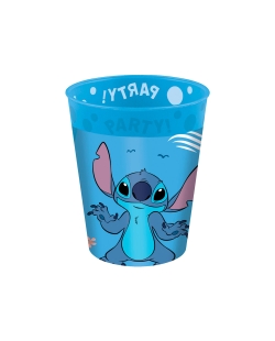 Vaso Plast. Reutilizable 250ml Stitch Y Angel