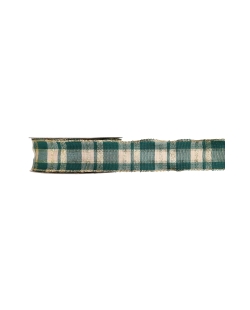 Cinta Escocesa Verde Abeto 25Mm Poliester 3m***OFERTA DTO NO ACUMULABLE