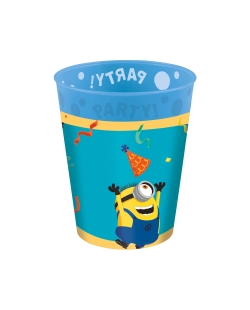 Vaso Plastico Reutilizable 250ml Minions