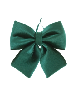 Lazo Grd. Verde Abeto 26X30cm Terciopelo Poliester ***OFERTA DTO NO ACUMULABLE
