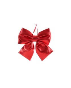 Lazo Peq. Metalizado Rojo 15X18cm Poliester/Saten ***OFERTA DTO NO ACUMULABLE