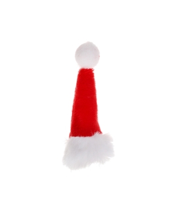Confeti Gorro Papa Noel Rojo 2X7cm Tela ***OFERTA DTO NO ACUMULABLE