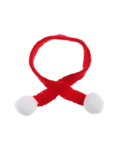 Confeti Bufanda Papa Noel Rojo 23cm Tela ***OFERTA DTO NO ACUMULABLE
