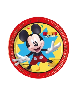 Platos 20cm Mickey Salta Fsc