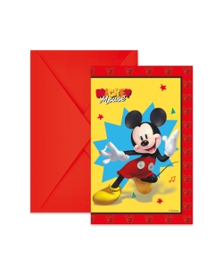 Invitaciones Mickey Salta Fsc