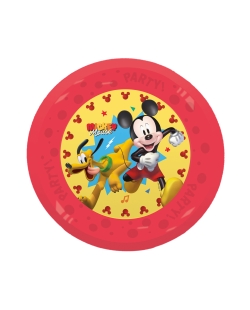 Plato Plastico Reutilizable 21cm Mickey Salta