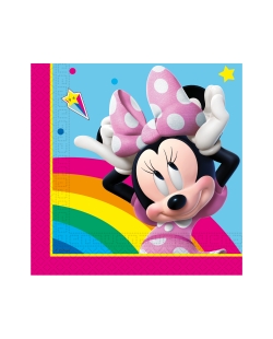 Servilletas 33X33cm Minnie Arcoiris Fsc 2Pli