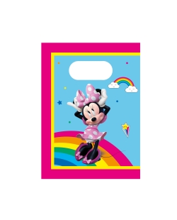 Bolsas Papel Minnie Arcoiris Fsc
