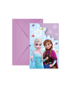 Invitaciones Forma Frozen Idilica Fsc