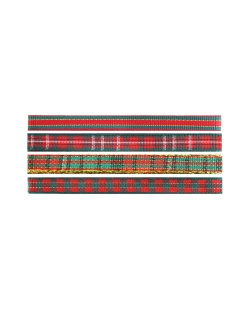 Cinta Escocesa Dorada 10Mm Poliester 1m***OFERTA DTO NO ACUMULABLE
