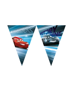 Banderin Papel Cars Victoria Fsc