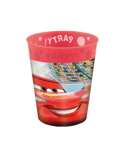 Vaso Plastico Reutilizable 250ml Cars Victoria