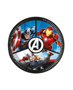 Platos 20cm Vengadores Fsc