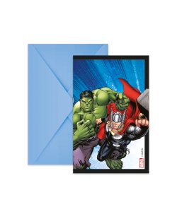 Invitaciones Vengadores Fsc