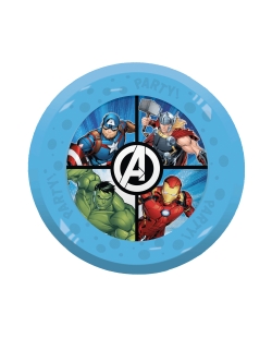 Plato Plastico Reutilizable 21cm Vengadores