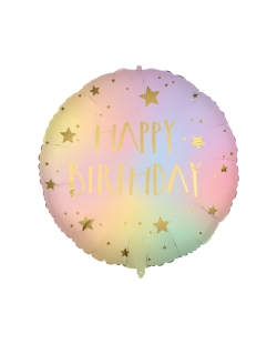 18/46cm Happy Bday Degradado, Cinta Y Peso ***OFERTA DTO NO ACUMULABLE