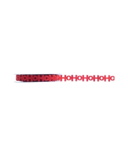 Cinta Hohoho Rojo 10Mm Fieltro 5m***OFERTA DTO NO ACUMULABLE