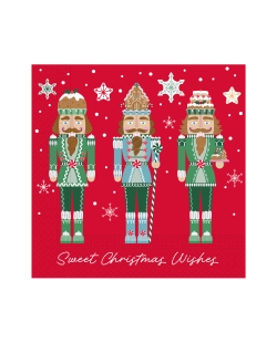 Servilletas 33X33cm Cascanueces Fsc 3Pli