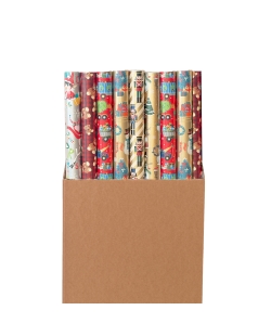 Papel Regalo 0,7X2M Navidad Infantil Exp.40X20X72cm Carton/Papel ***OFERTA DTO NO ACUMULABLE