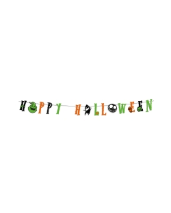 Guirnalda H. Halloween Pesadilla Antes Navidad Papel Fsc