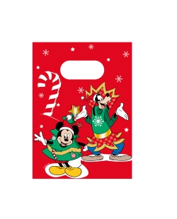 Bolsas Papel Mickey Xmas Fsc
