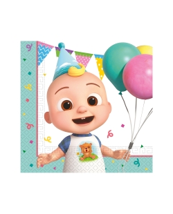 Servilletas 33X33cm Cocomelon Cumple Fsc 2Pli