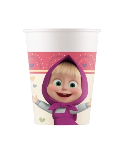 Vasos Papel 200ml Masha Dulce Fsc