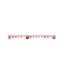 Guirnalda Happy Bday Masha Dulce Papel Fsc