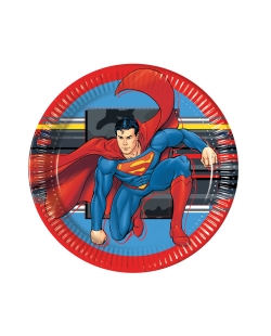 Platos 23cm Superman Fsc