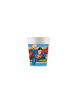 Vasos Papel 200ml Superman Fsc