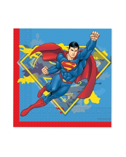 Servilletas 33X33cm Superman Fsc 2Pli