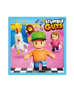 Servilletas 33X33cm Stumble Guys Fsc 2Pli