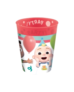 Vaso Plastico Reutilizable 250ml Cocomelon Cumple