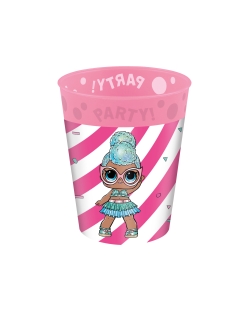 Vaso Plastico Reutilizable 250ml L.O.L.
