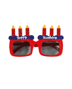 Gafas Happy Birthday Velas