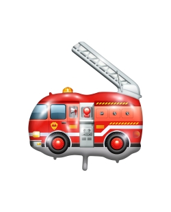 Globo Forma Camion Bomberos 74 X 83cm ***OFERTA DTO NO ACUMULABLE