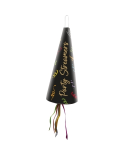 Cañon Serpentinas Colores En Caja 