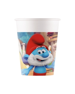 Vasos Papel 200ml Pitufos Fsc