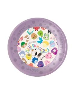 Plato Plastico Reutilizable 21cm Squishmallows