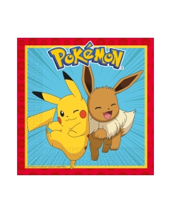 Servilletas 33X33 Pokemon Fsc 2Pli 