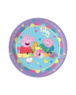 Platos 23cm Peppa Pig Amor Fsc