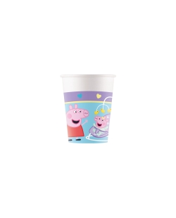 Vasos Papel 200ml Peppa Pig Amor Fsc