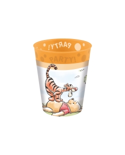 Vaso Plastico Reutilizable 250ml Winnie The Pooh Naturaleza