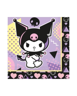Servilletas 33 X 33cm Kuromi Pop Art Fsc 2Pli
