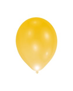 Globos de Latex LED Dorado - 28cm 