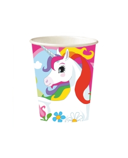 Vasos 266ml Unicornio ***OFERTA DTO NO ACUMULABLE