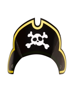 Gorro Pirata Papel 27.6X12.1cm 