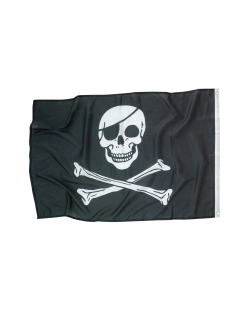 Bandera Piratas Tela 92X60cm 